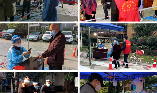 全力以赴抗击疫情，凯发在线平台集团党员志愿者在行动